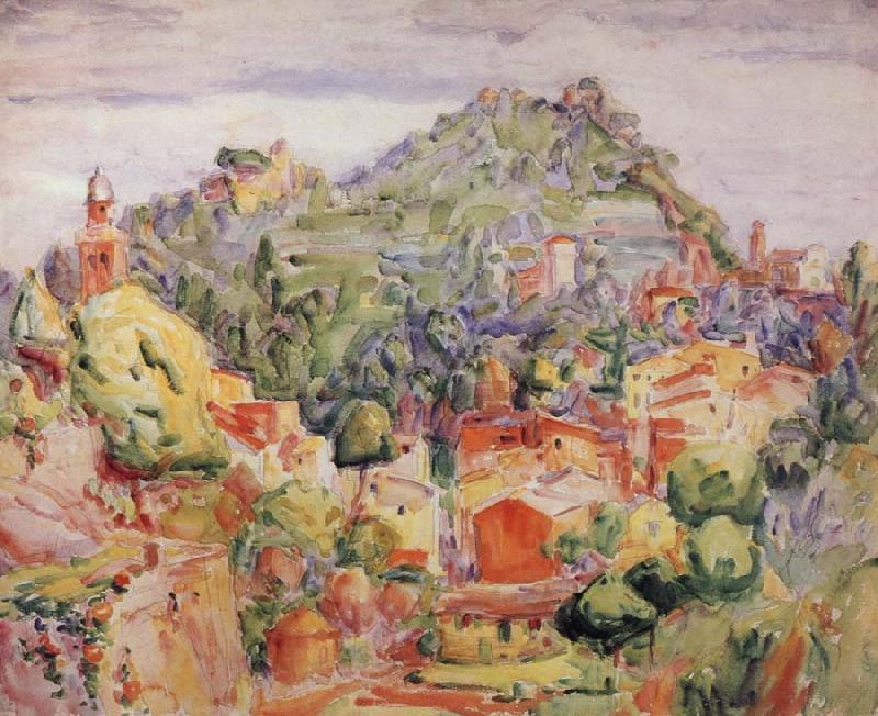 John Russell Portofino oil painting image